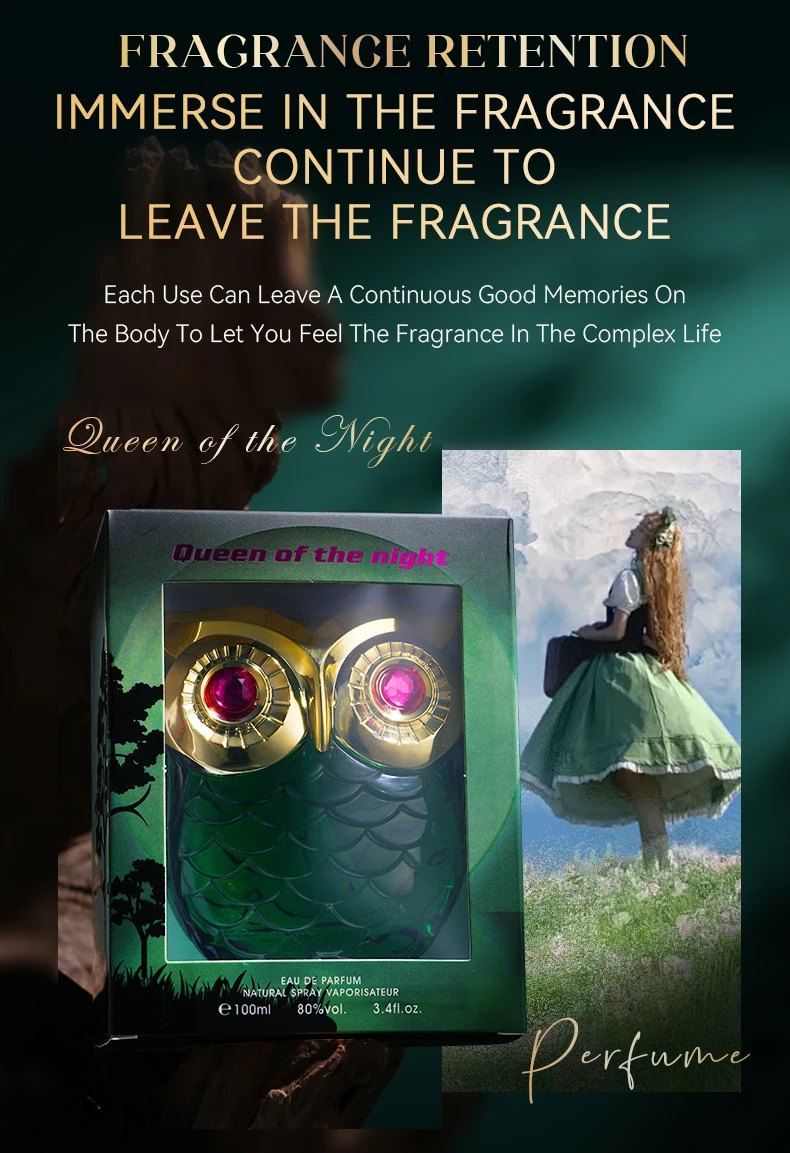 Queen Of The Night Eau De Parfum Eulen Parfüm Im Geschenkkarton_voghion.com