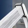 300 Holes Pressurized Showerhead Hand Hold Square Shower Head Water Saving Rainfall Spray Nozzle Bathroom Accessories 1
