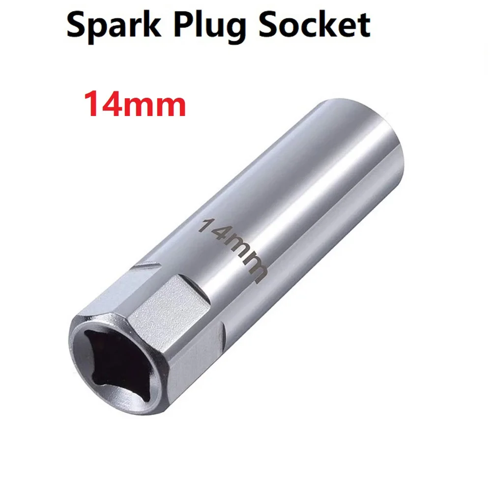 스파크 플러그 소켓 렌치 용수철 클립 제거용, 3/8 인치 드라이브, 12 포인트, 14mm, 16mm