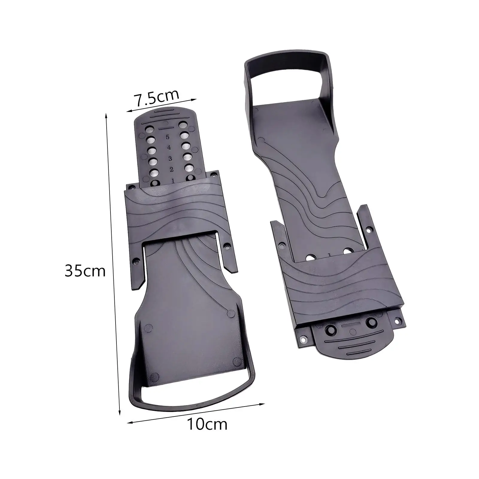 Rowing Machine Pedals Durable Easy to Install Fitness Equipment Accessories for