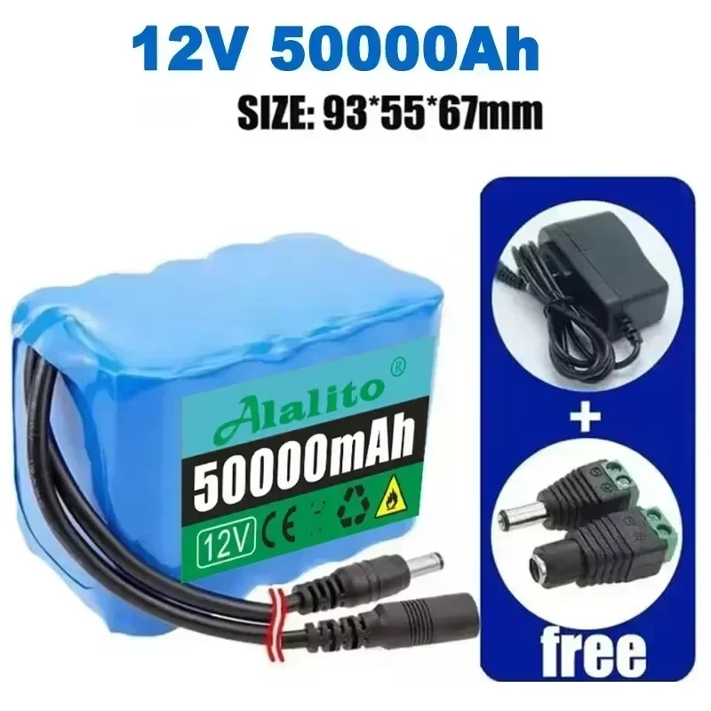 Batterie drone 12V 20000-50000mAh, grande capacité, livraison rapide