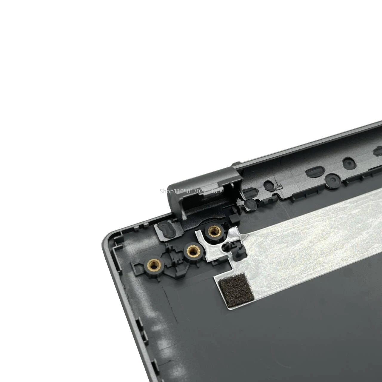 Sleek Silver Laptop Case - Premium LCD Back Cover Replacement