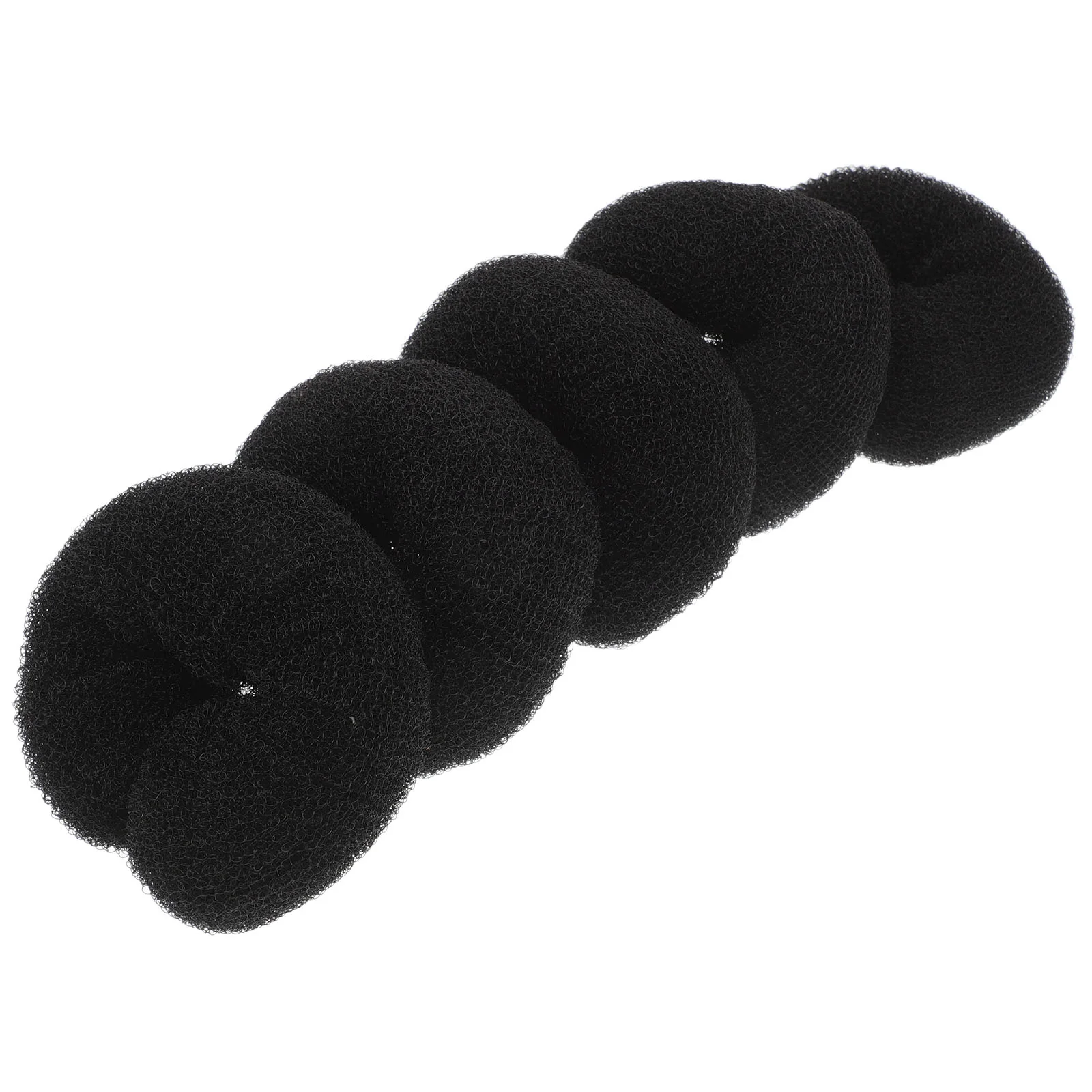 5 Pcs Bun Stand Donuts Maker for Kids Accessories Long Hair Cloth Dance Girls Bride Shaper