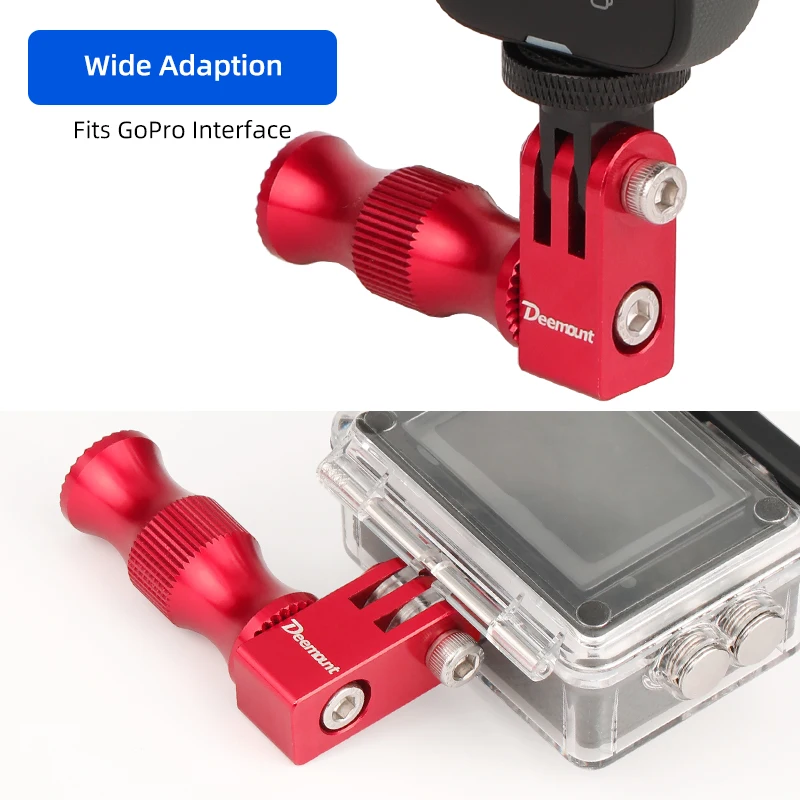 경량 자전거 휠 허브 액슬 카메라 브래킷 홀더, 산악 자전거 3 갈래 액션 카메라 클램프