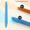 M&G Stationery Non-dirty Hand Double-ended Plastic Crayons 24-color Brush Set Easy to Hold and Not Easy to Break DIY Color Pens 4
