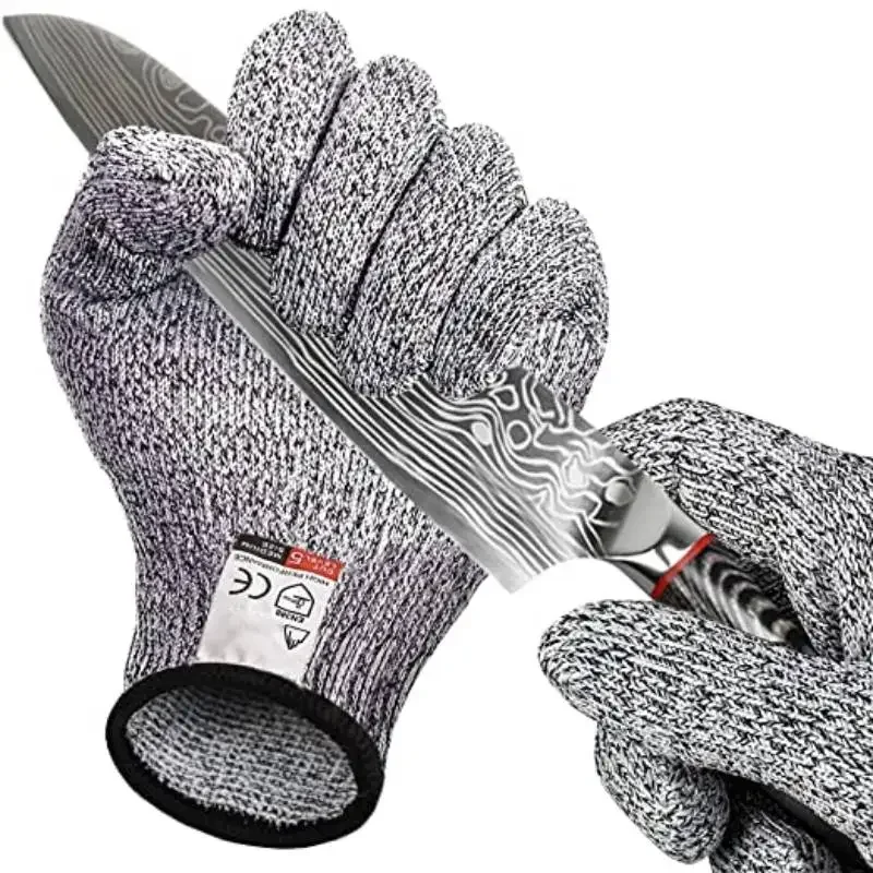 Anti Cut Gloves 2Pcs Level 5 Protection