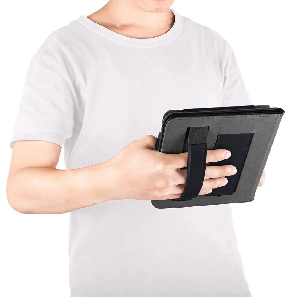 Slim Smart PU Leather eReader Case with Auto Sleep/Wake & Hand Holder, 7.8 inch Protective Shell