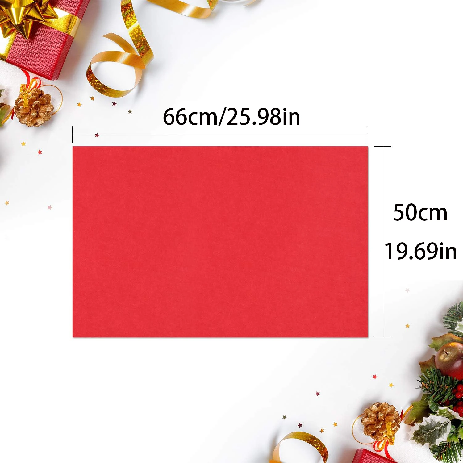 Christmas Tissue Paper Sheets 50*66cm Christmas Wrapping Paper for DIY and Craft Gift Bags Decorations 10sheets flower wrapping paper gift wrapping paper floral wrapping paper