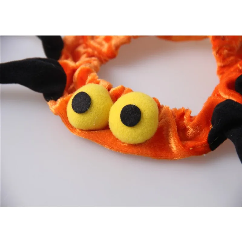 Halloween Pet Spider Neck Gaiter - Multifunctional Dog Cat Collar Costume Accessory