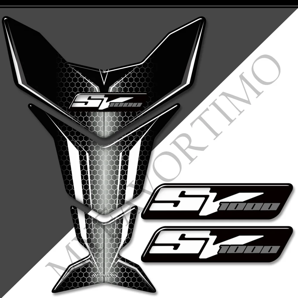 Motorcycle Stickers For Suzuki Suzuki SV1000S SV 1000 S Decal Tank Pad Tank Fuel Protection Sticker Emblem Badge