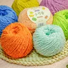 50g/Lot (80 Yards) 100% Polyester 3ply Fluffy Soft Short Cashmere Yarn Crochet For Throw Pillows Bobby Pins DIY Dolls. XKA 2