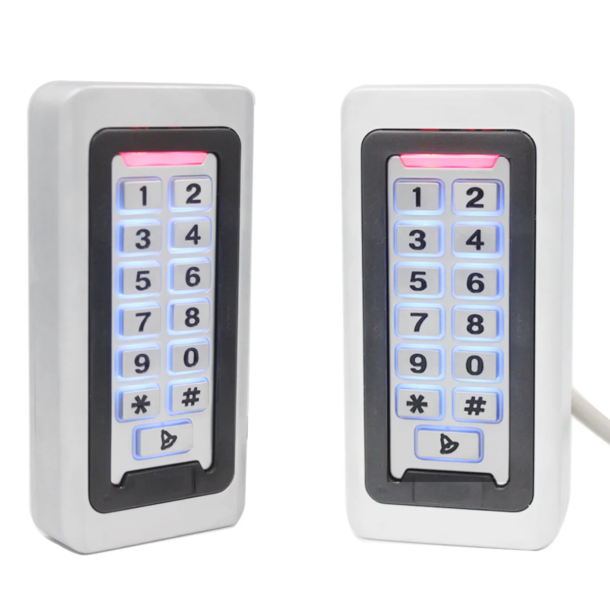 2000 Users Door Access Control Metal Keypad Outdoor Waterproof for RFID IC Access Control System With Proximity Tag Card Option