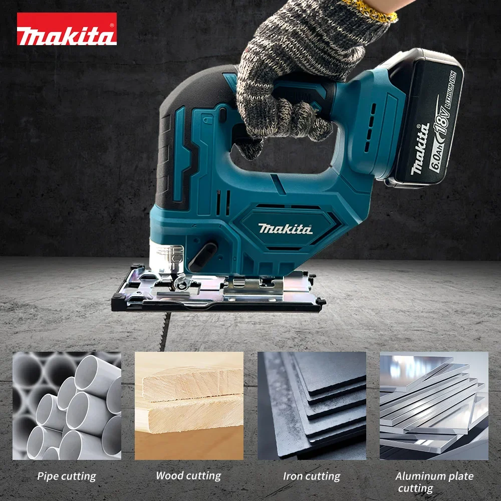 Makita DJV182Z 18V Brushless Jigsaw 340W Electric Jig with Saw Blade Cordless Barrel Handle Jigsaw without Battery DJV182Z 2