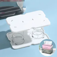 Creative Spring Holder Tissue Box Automatic Lift Loaded Bracket Car 1