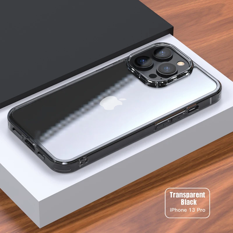Premium Clear Tempered Glass Protective Case – Sleek & Transparent Design