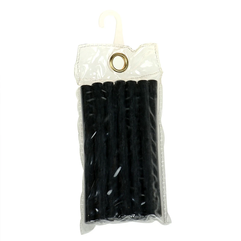 12Pcs/Lot 0.7*10 Cm Glue Sticks Hot Melt Glue Sticks To Make Hair Tress 3 Colors in Stock Bonding For Wig Exten