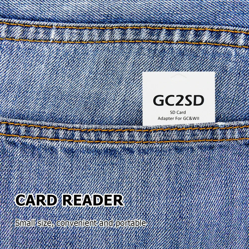 GC2SD ī , ũ SD ÷  ÷,  ޸ ī  , GameCube Wii  ֿܼ