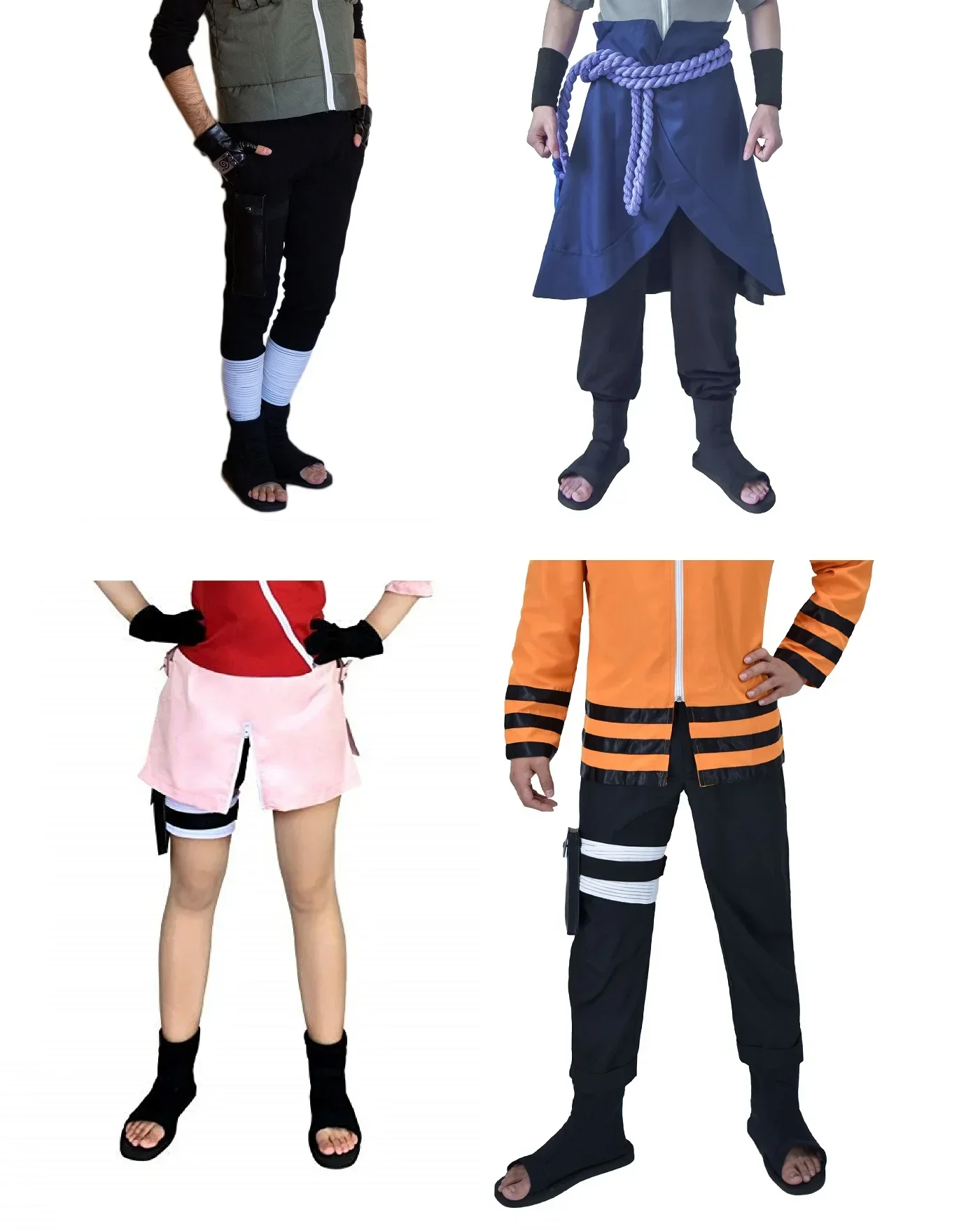 Naruto | Ninja Sandals Cosplay Props Shoes 26 Naruto Ninja Sandals Cosplay Props