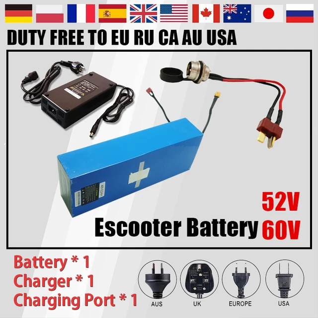 Batteria per Scooter elettrico 48/52V batteria al litio X500/X700