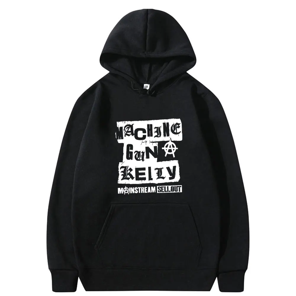 

Rapper Mgk Machine Gun Kelly Mainstream Sellout Graphic Hoodie Men's Hip Hop Oversized Sweatshirt Male Fashion Casual Hoodies