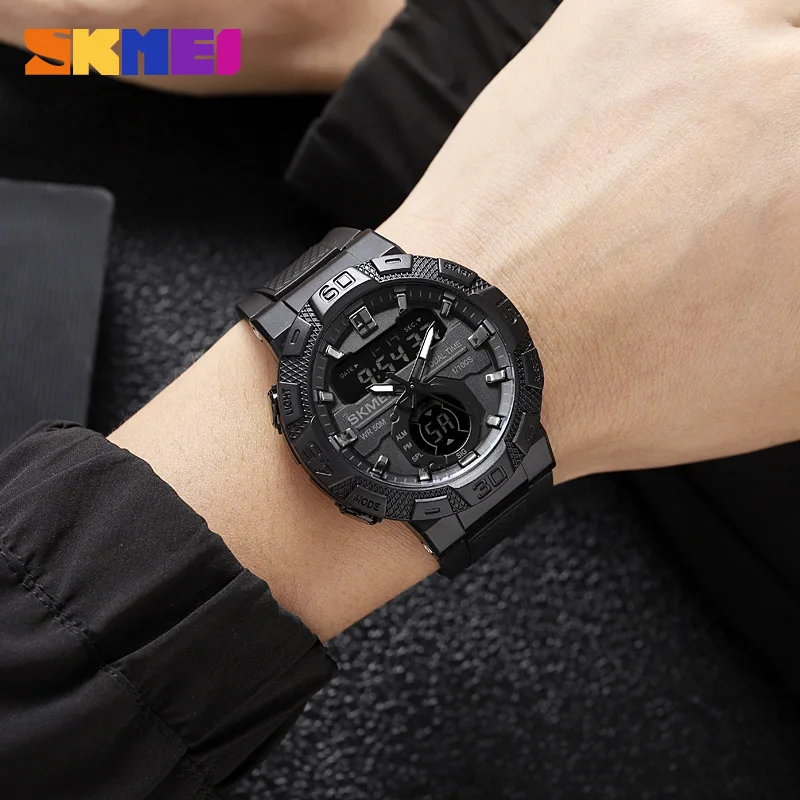 SKMEI 1881 Digital Sport Watch for Men Stopwatch Waterproof Military Electronic Mens Quartz Wristwatches Clock Reloj Hombre 2123 5