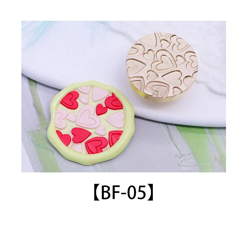 Colorful Copper Wax Seal Stamps for DIY Crafts and Envelope Decorating