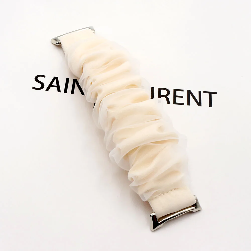 Elastic Soft Fabric Stretchy Watchband Strap