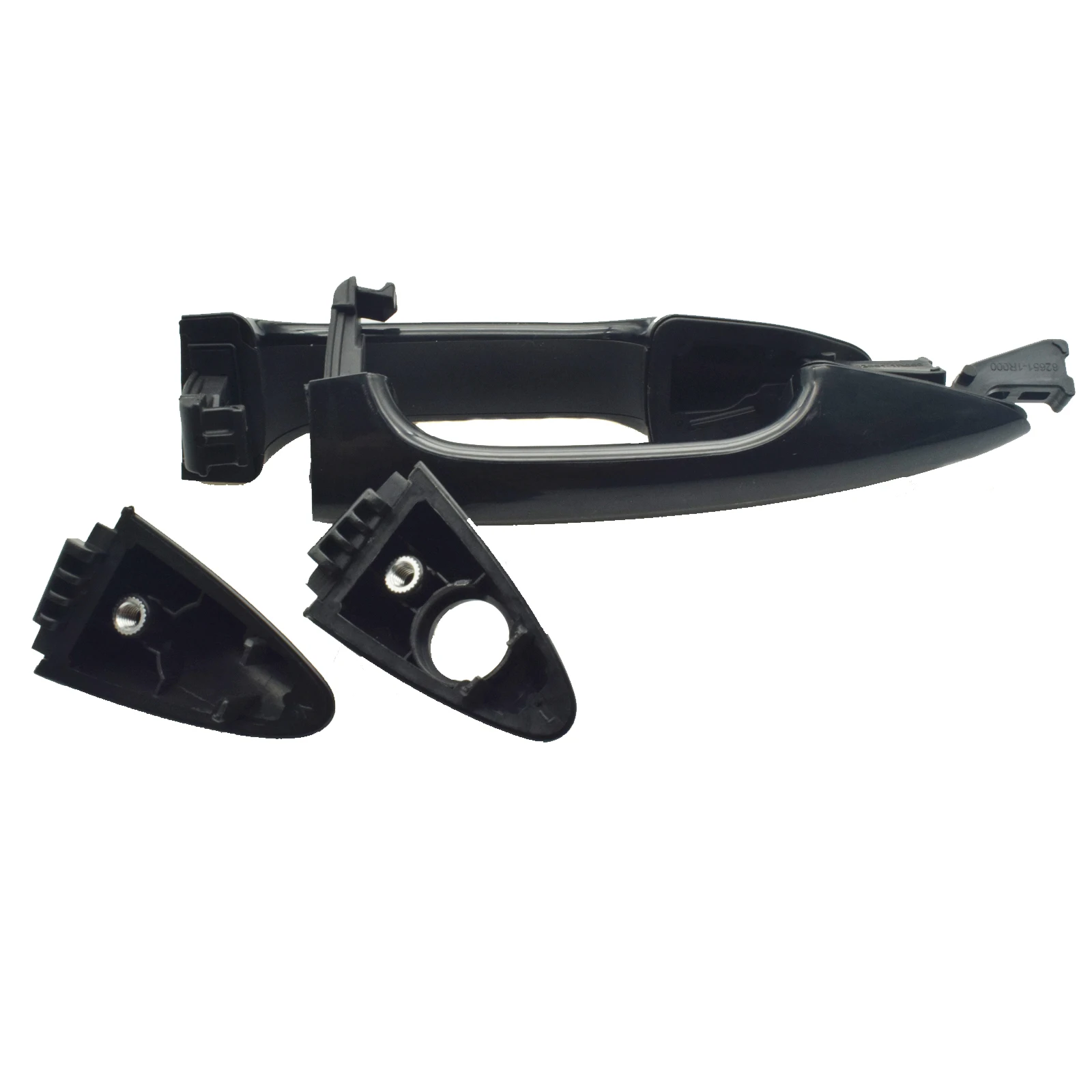 앞 뒤 왼쪽/오른쪽 외부 외부 도어 핸들 1PC for Hyundai Accent 2012 2013 2014 2015 2016 2017 826611R050, 826621R060