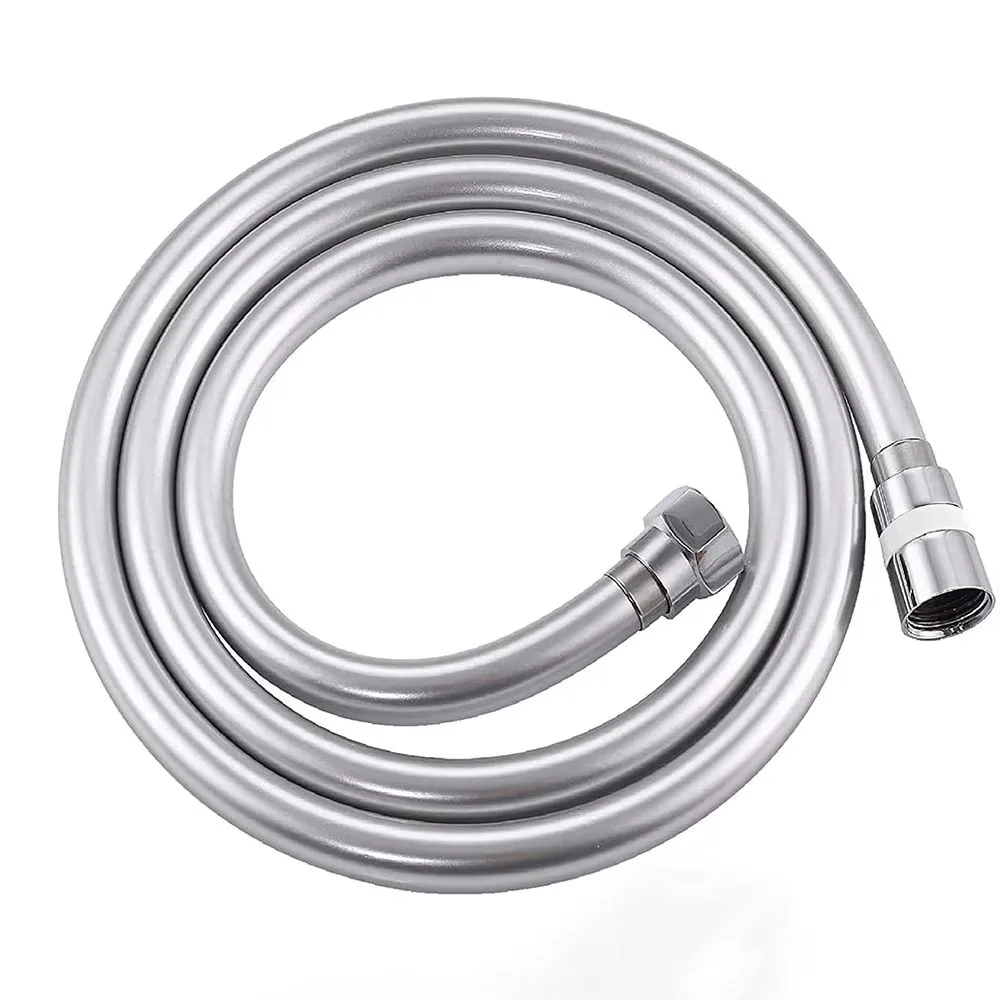 PVC Handheld Shower Head Universal Flexible Anti Winding