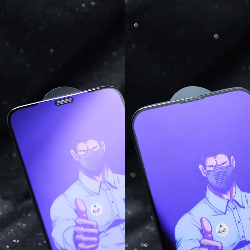 MOTIVE LIFE Pellicola protettiva per iPhone 16 Pro, anti luce blu, protezione degli occhi in vetro temperato da 6,3 pollici