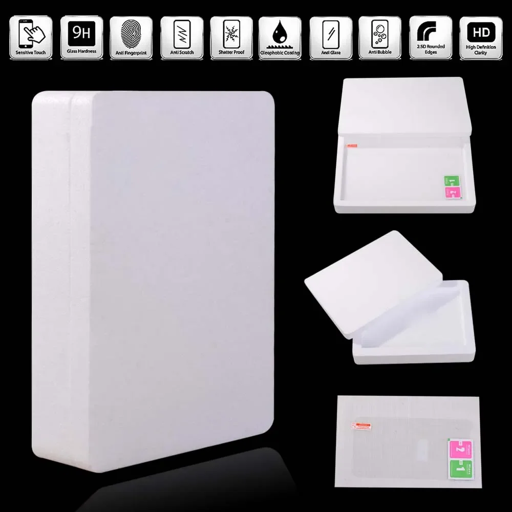 For Sony Xperia Z3 Tablet Compact 8.0" Tablet Ultra Clear Tempered Glass Screen Protector Anti Fingerprint Proective Film 6
