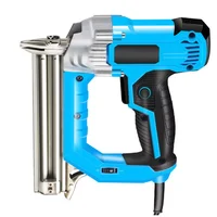 Electric Nail Gun 220V 2300W Woodworking Tools Electrical Straight Staple Nail F30/F25/F20/F15 Furniture Nailing Stapler Shooter 1