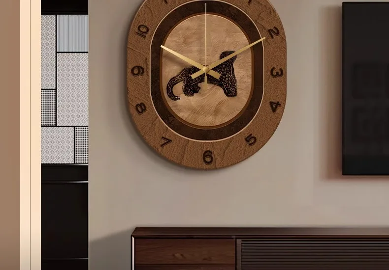 Maillard Antike Wanduhr zum Aufhängen, französischer Stil, Esszimmer, Sitzen, Wohnzimmer, dekorative Malerei, Uhren, Heimdekoration – Detail 2