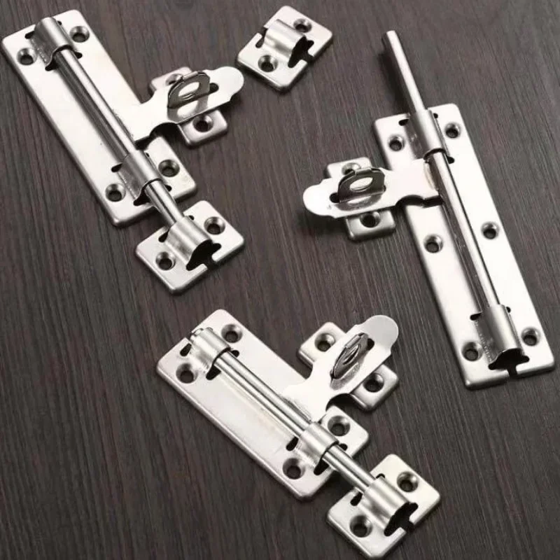4/6/8Inch Stainless Steel Slide Bolt Lock Gate for Gates Fences Garage Shed Doors Hardware Gate Safety Door Bolt