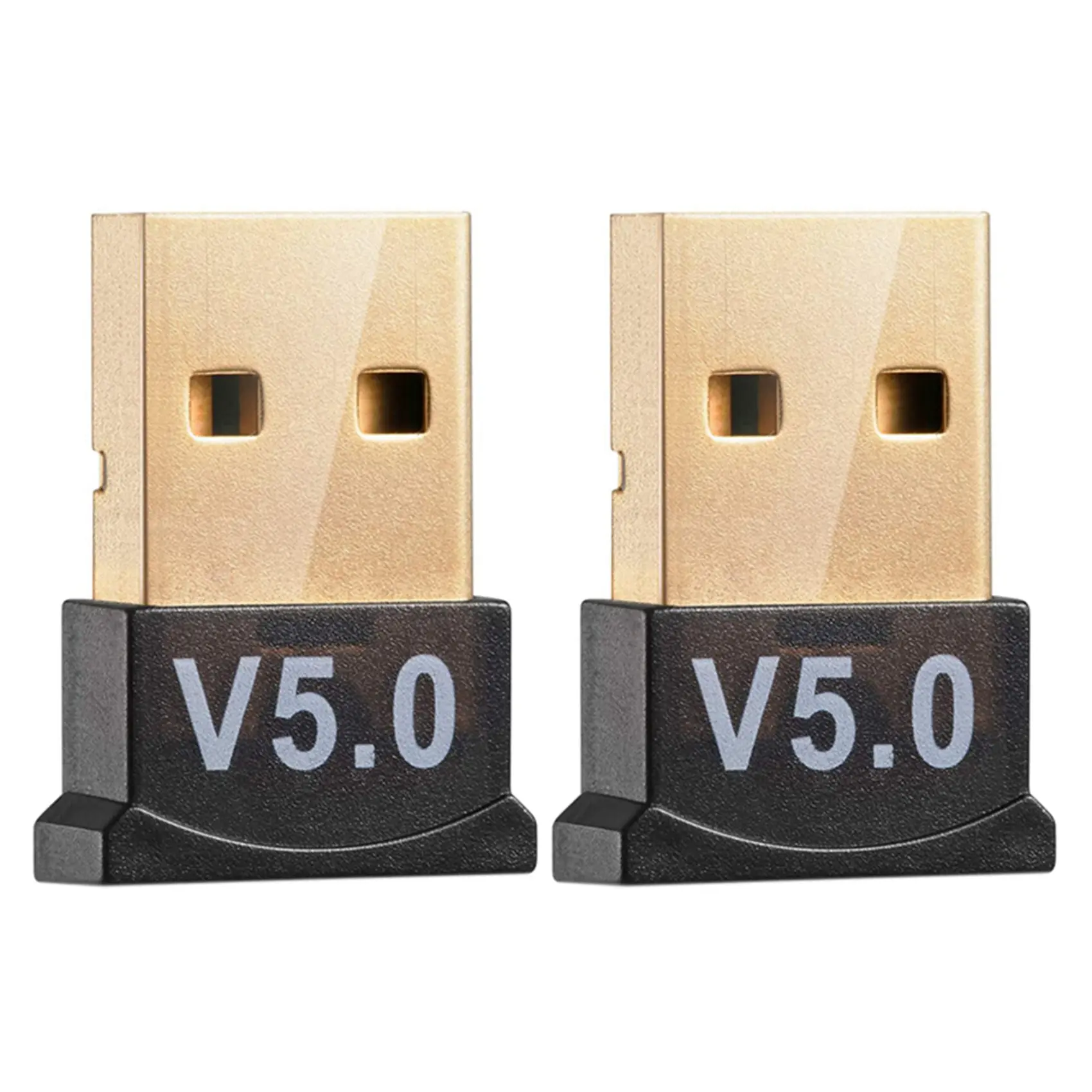 

2X USB Bluetooth 5,0 адаптер для ПК Win10/8,1/8/7/Bluetooth Dongle приемник/передатчик для поддержки подключения гарнитуры