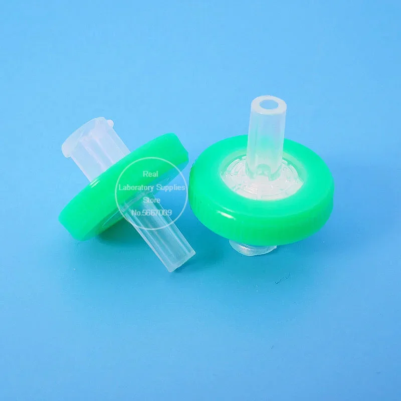 Cotton Filter Paper 100pcs/lot 13mm 25mm Disposable Needle Filter Aquo-system/Organic-system/PTFE 0.22/0.45um Membrane Syringe Filter
