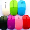 Portable Creative Mini Ultra Slim Cute Wireless Bluetooth Mouse 2.4G Receiver Laptop Gaming Mice PC 1000dpi Computer Accessories