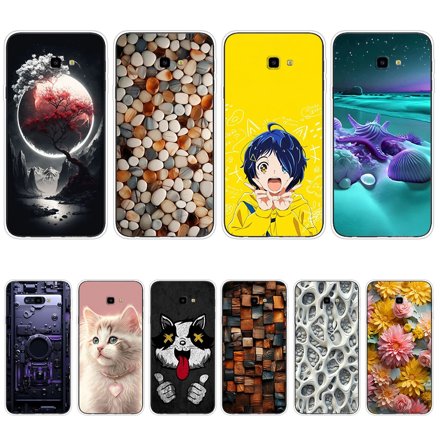 S4 Colorful Song Custodia Morbida In Silicone Tpu Cover Per Samsung Galaxy J4 Plus 2018/J4 Core 2018