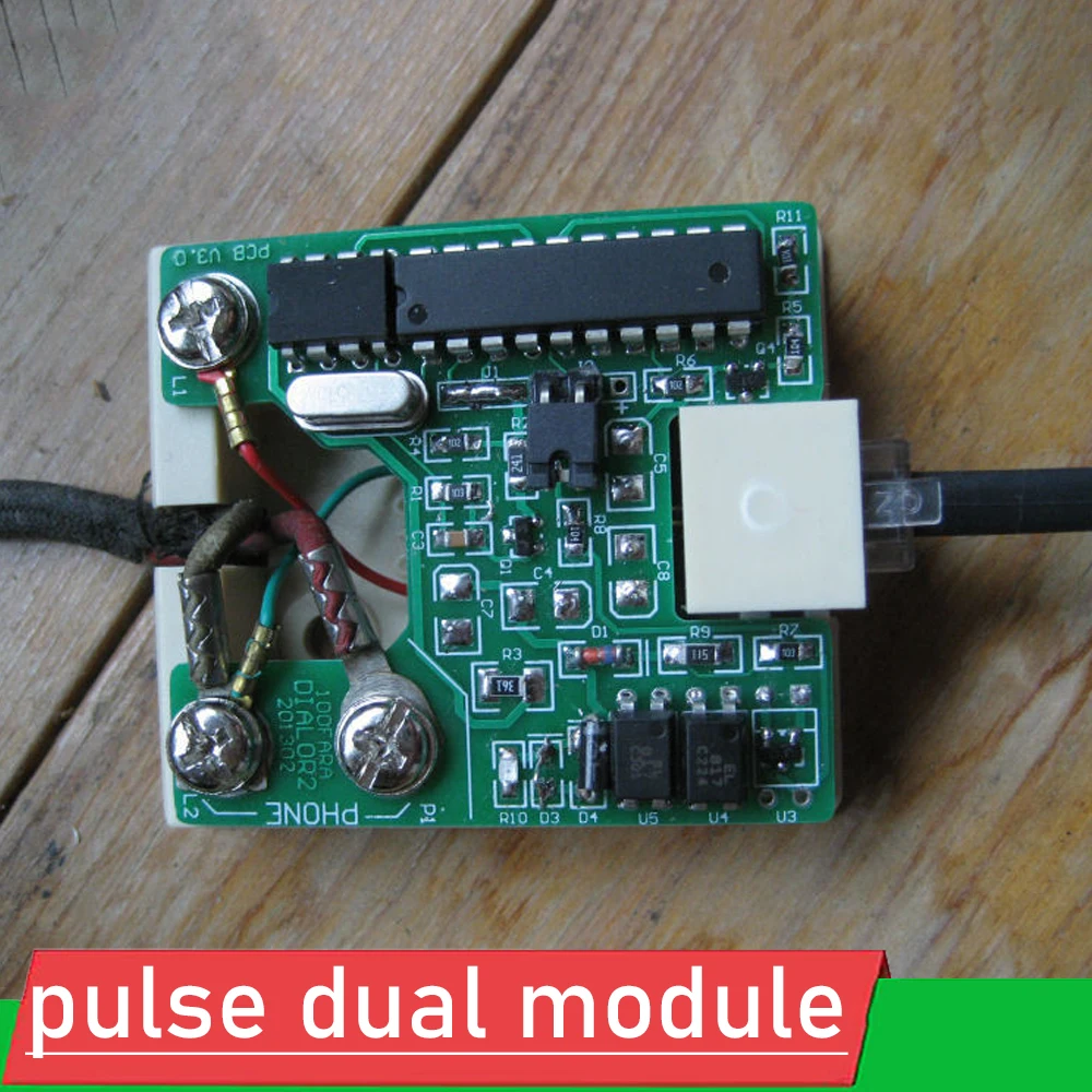 Pulse transfer dual tone multiple frequency DTMF converter / The old