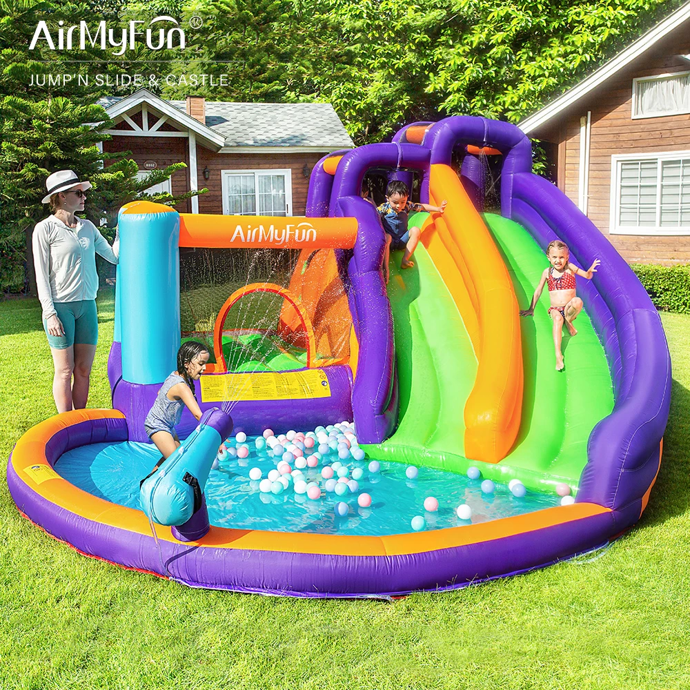 

Factory Bouncy Castle With Slide Inflatable Bouncy House Jumping Castle Bouncy Castles For Kids Mini Bounce House