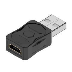 Universal USB to MicroUSB/Mini USB Converter Adapter (Micro F to USB M)