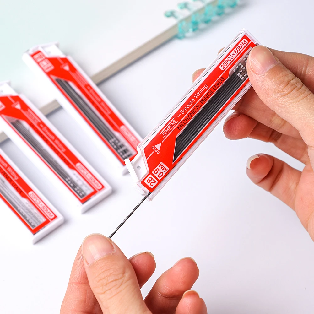 Mechanical Pencil Lead 0.3/0.5/0.7/0.9/1.3mm 2B/HB Automatic Pencil Lead Refill School Writing Art Sketch Drawing Supplies 4