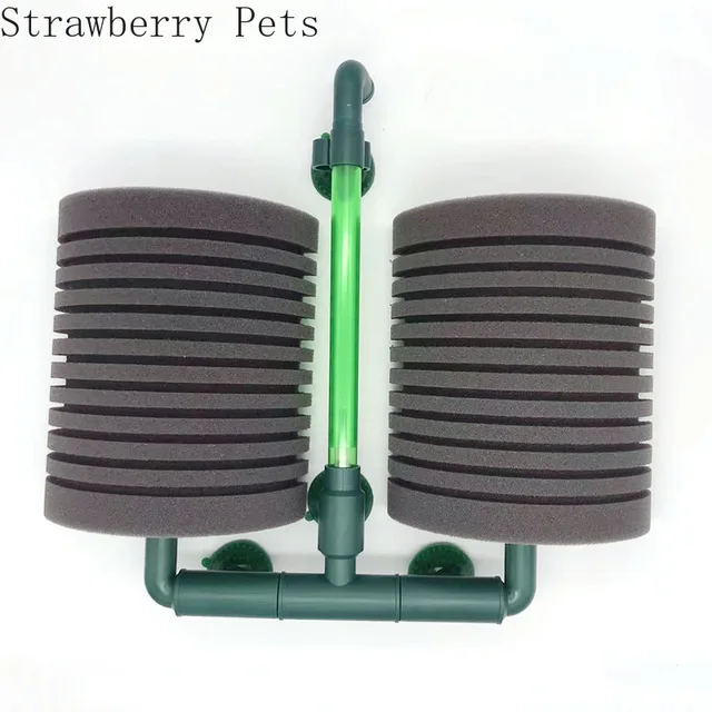 ใหม่ Bio ฟองน้ํากรองสําหรับ Aquarium ถังปลากุ้ง Pond Air ปั๊มกรองชีวเคมี Noiseless โฟม Aquarium อุปกรณ์เสริม 5