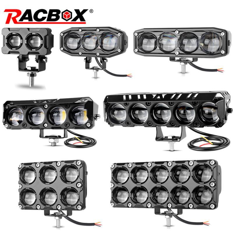 Car LED Work Light Bar Driving Lamp Headlights Extra Light for Offroad Tractor Truck 4x4 Fog Lights 12V 24V Motorcycle spotlight