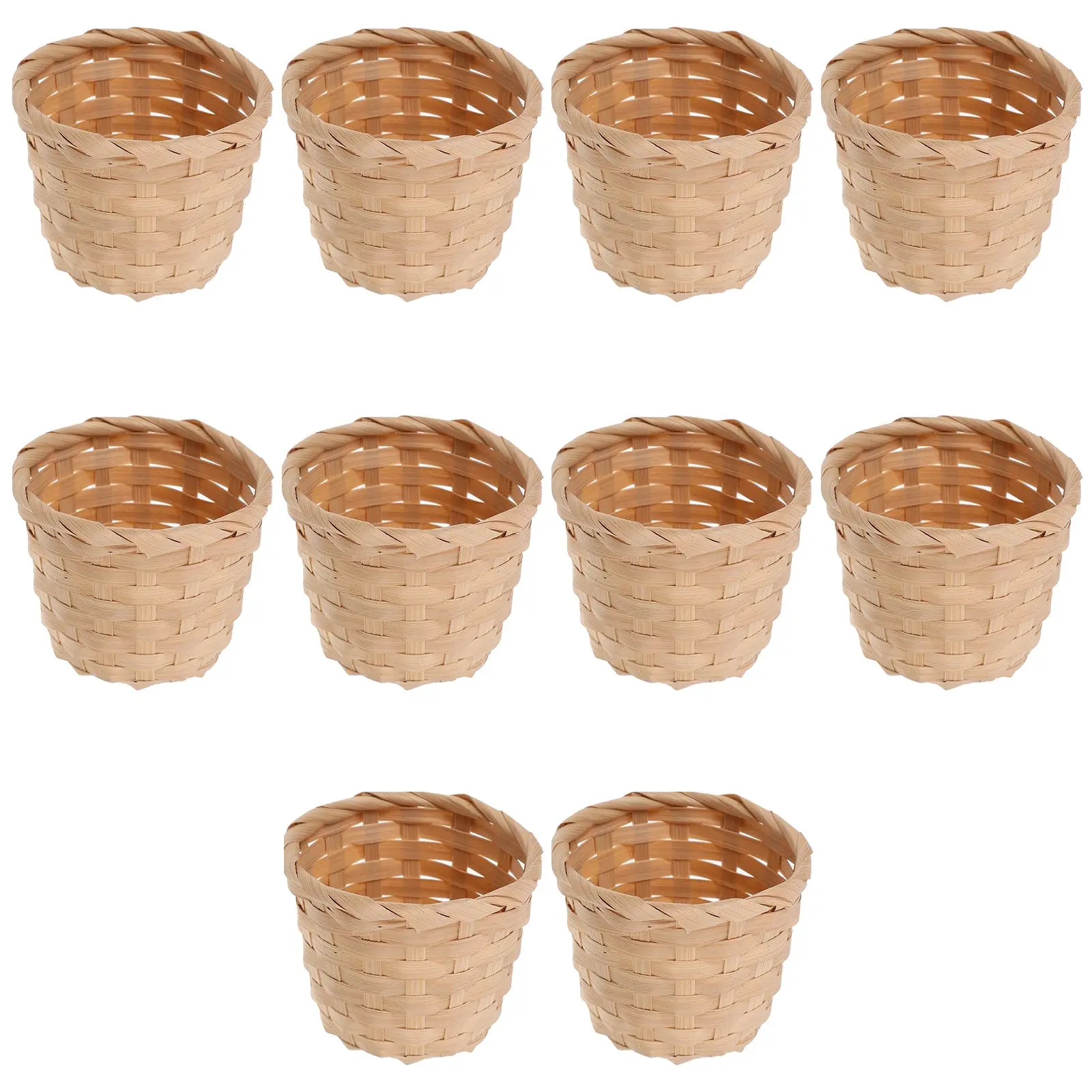 Basket-Baskets-Mini-Woven-Storage-Wicker-Flower-Crafts-Tiny-Rattan ...