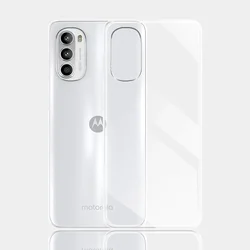 Clear Soft Silicone Phone Case Cover - Durable and Stylish Coque for Moto G32 4G (Clear)