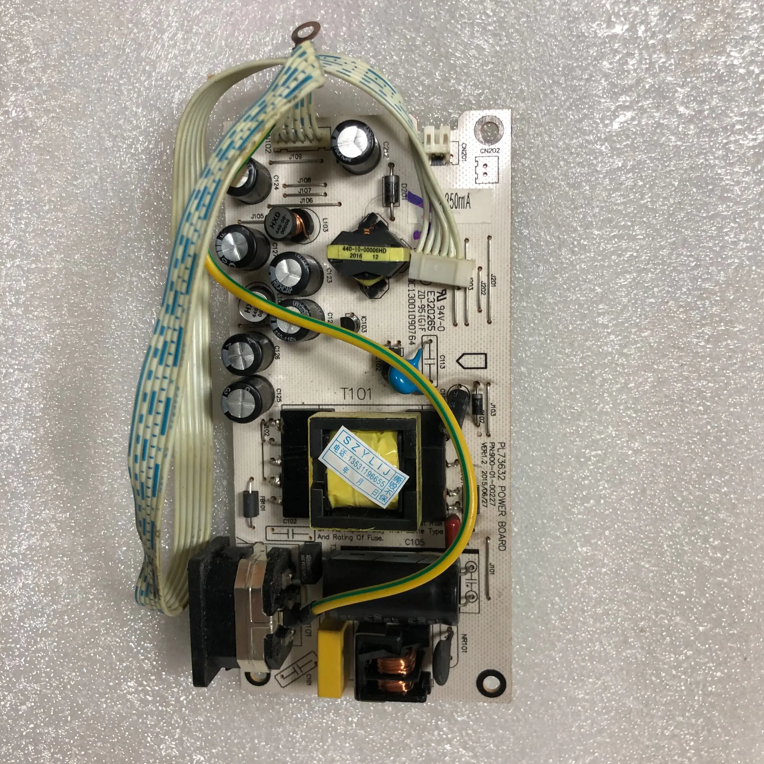 Original Placa de Potência M2285e Pl73632 90001-00227 E320265