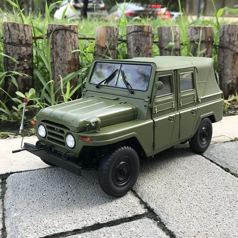 1:18, Китай, Пекин, 212 Jeep bj212, автомобиль из сплава, классическое коллекционное украшение, коллекционные подарки на день рождения, классический автомобиль