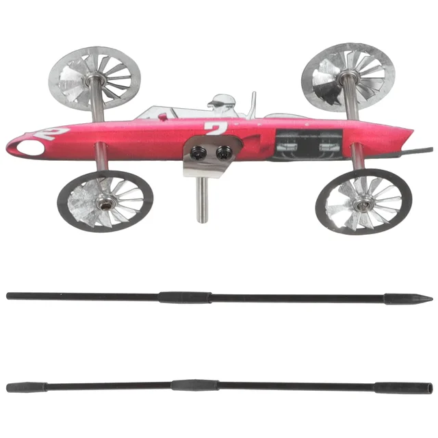 Kert Díszítő Szélmalom Vicces Fém Kézműves Dísz Kültéri Játék Játékok Gyerekek Versenyautó Rozsdamentes Acél Jelenet Gyerek - Image 5