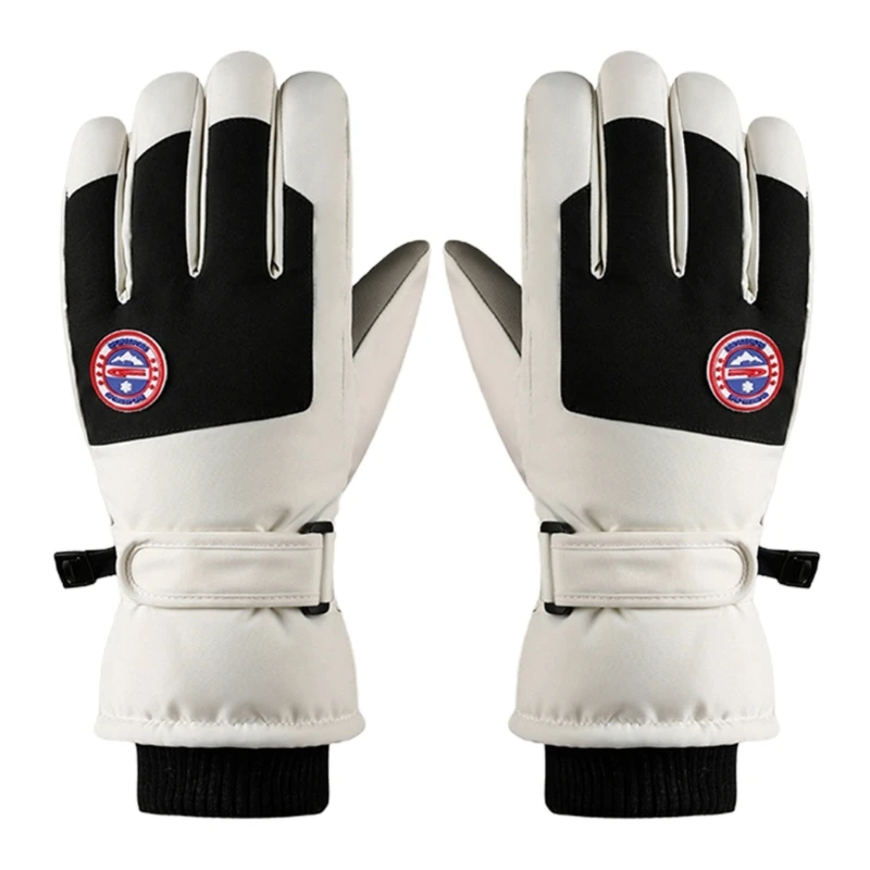 

Winter Gloves Thermal Touchscreens Ski Gloves Windproof Warm Mittens for Skiing